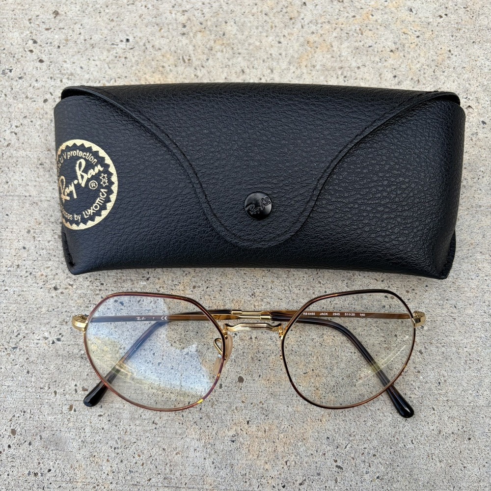 Ray-Ban Eyeglass Frames RB 6465 JACK 2945 Bronze 51-20-140